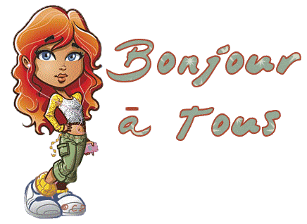 Gif animé bonjour